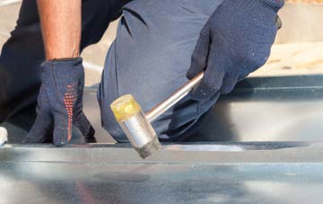 Wall End metal flat roofing repairs