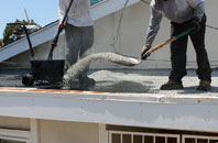 Wall End flat roofing repair